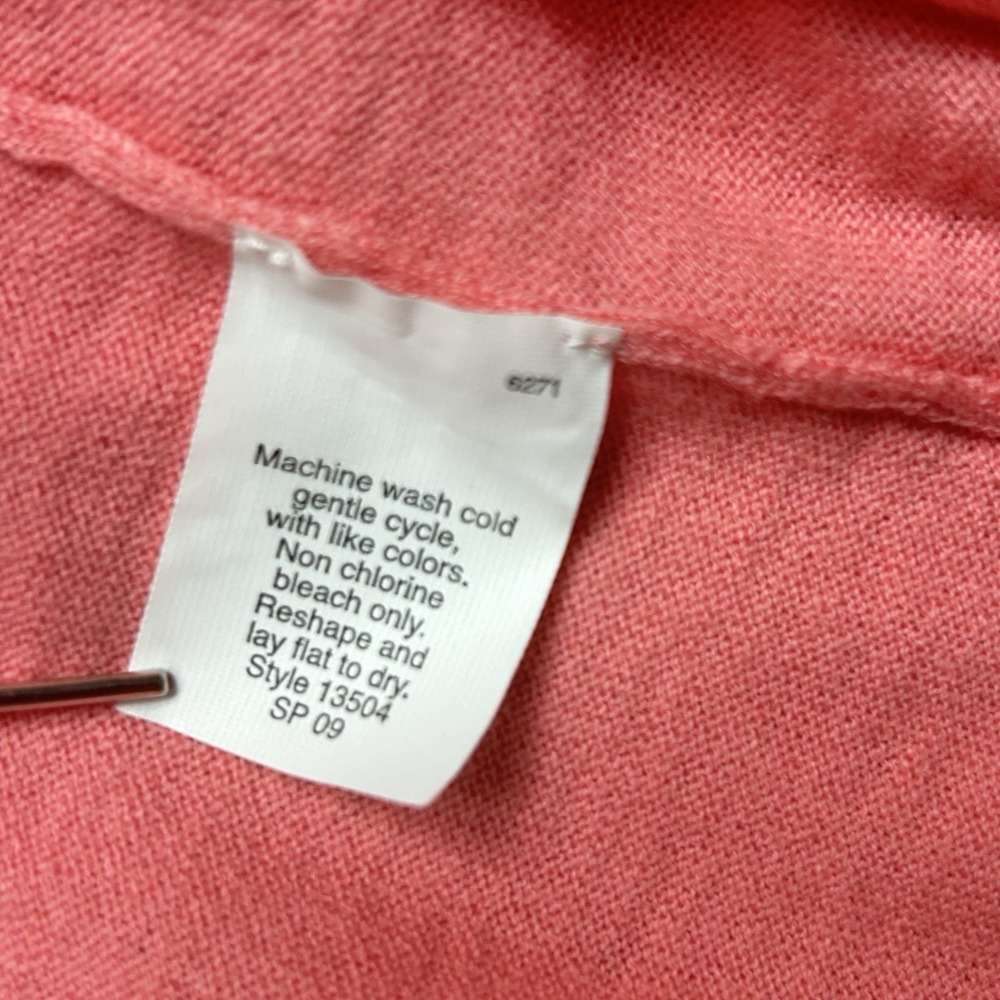 J.Crew Y2K Ruffle Trim Top Open Cardigan Shrug Cashmere Blend Short Sleeve Layer - Picture 12 of 14